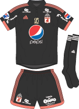 Colombia football shirt graphic
