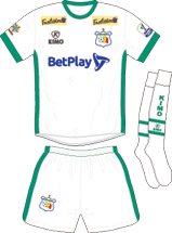Colombia football shirt graphic