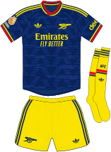 Football shirt graphic