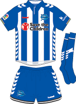 Spanish football club shirt graphic