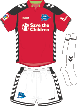 Spanish football club shirt graphic