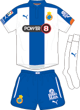 Spanish football club shirt graphic