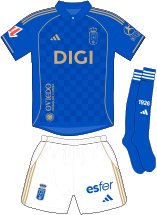 Spanish football club shirt graphic