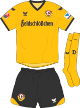 Fanion FC Dynamo Dresde - Supporteur Football Allemagne - Rare - Occasion